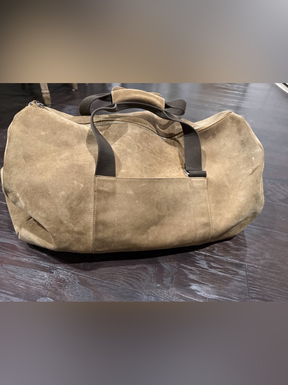 Vintage Banana Republic Suede Weekender/Duffle